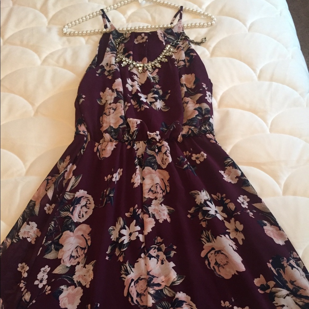 Francesca’s floral summer dress